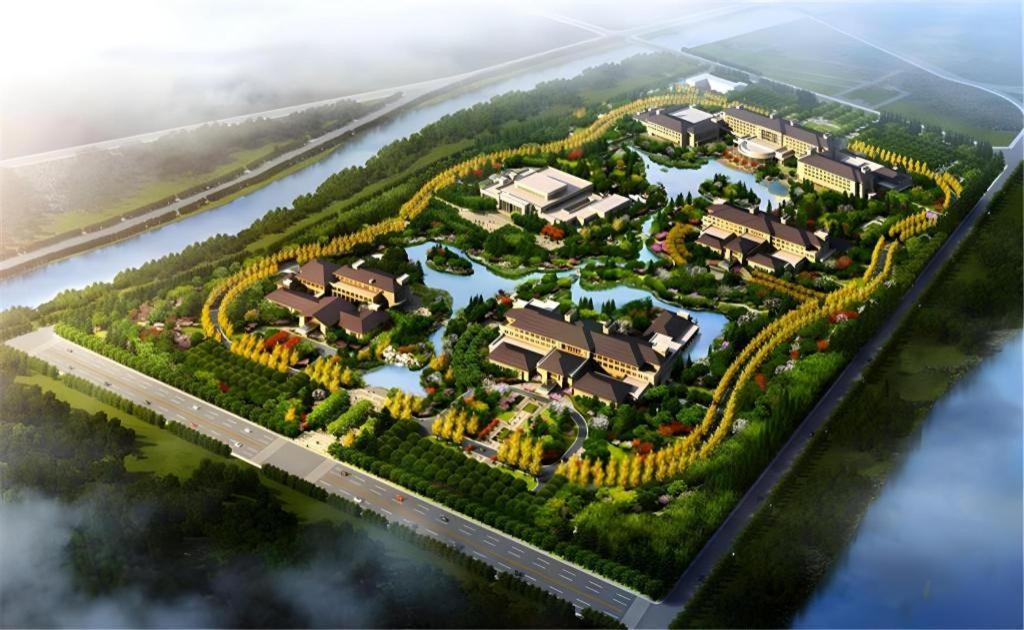 Linyi Blue Horizon International Hotel Yi He Esterno foto