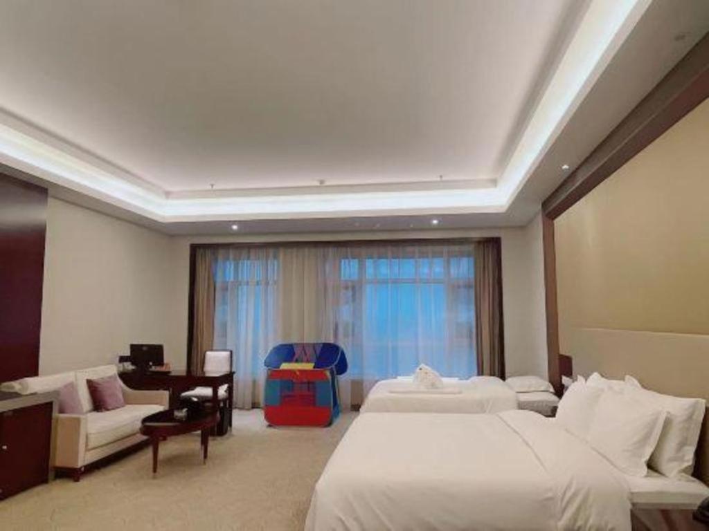 Linyi Blue Horizon International Hotel Yi He Esterno foto