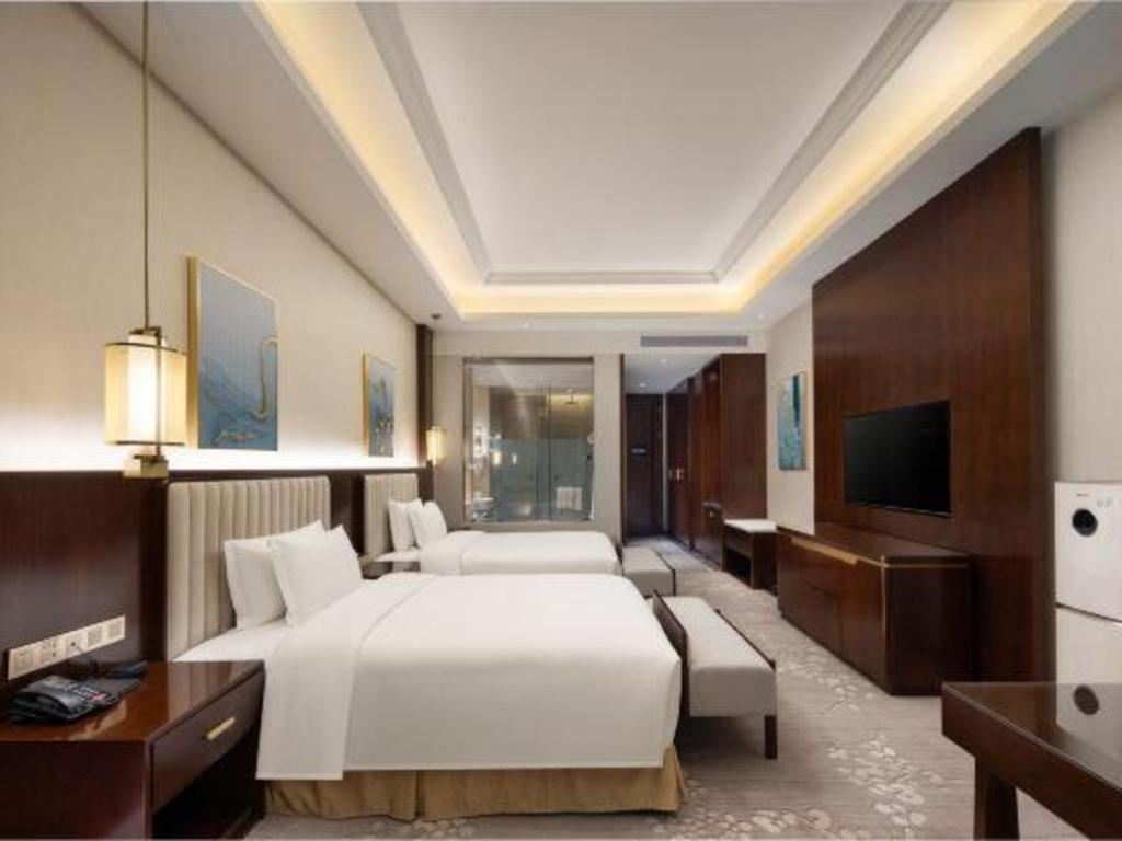 Linyi Blue Horizon International Hotel Yi He Esterno foto
