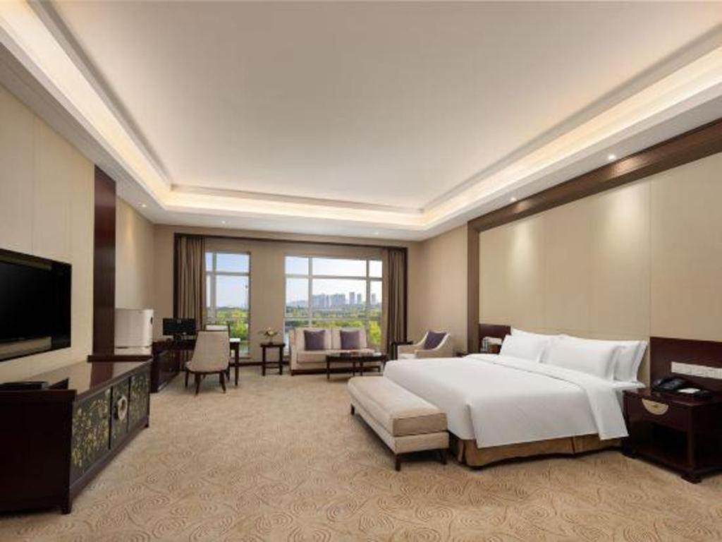 Linyi Blue Horizon International Hotel Yi He Esterno foto